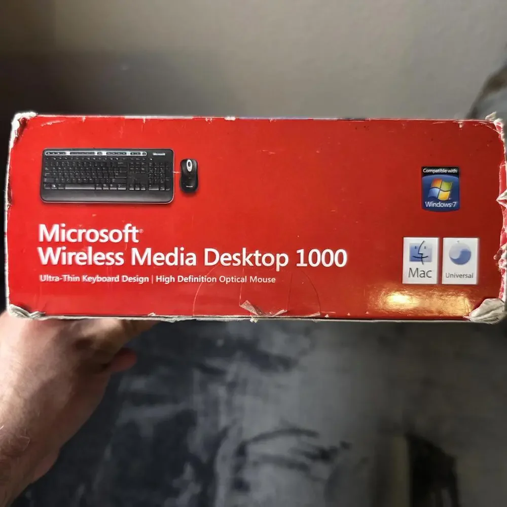 Microsoft Wireless Media Desktop 1000 Keyboard & Mouse ZHA-00001